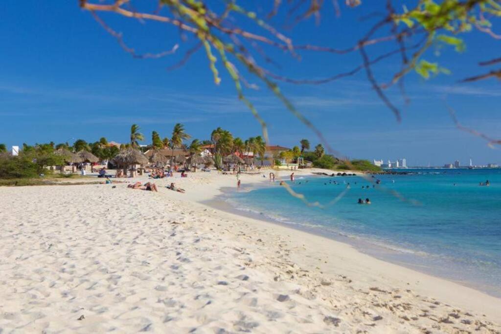 New! Cozy 1 Bedroom Condo- Gold Coast, Noord Aruba Palm Beach Kültér fotó